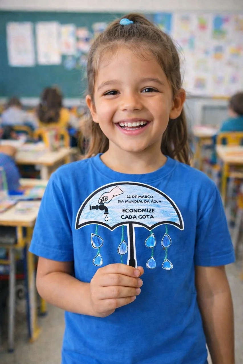 Atividade guarda-chuva dia mundial da água — amostra 2: 💧 Atividade – Dia Mundial da Água ☂️ Recurso pedagógico para…
