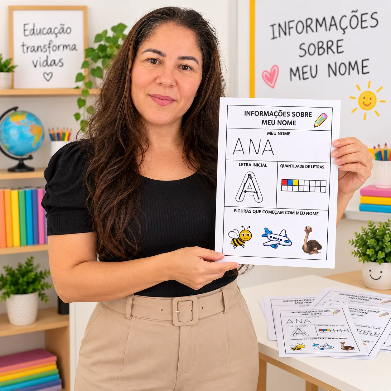 Atividade Informações Sobre Meu Nome PDF — capa do material