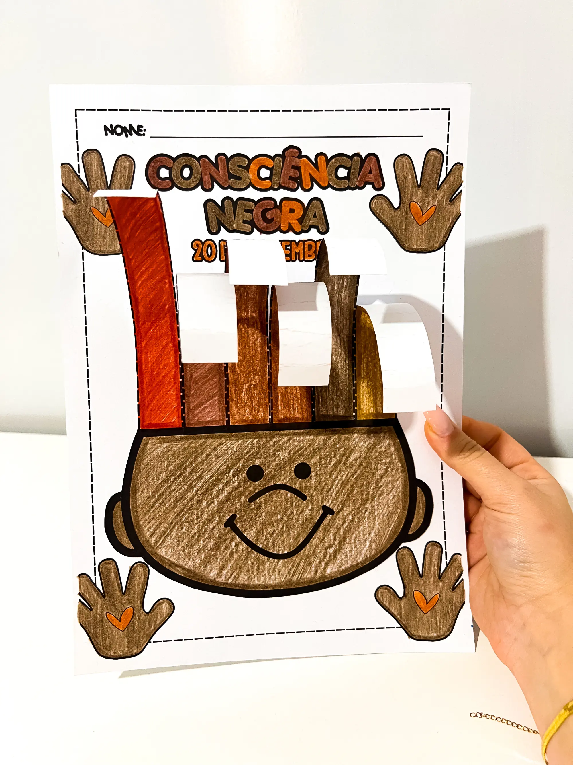 Atividade Interativa Consciência Negra em PDF — amostra 1: Sugestões de utilização