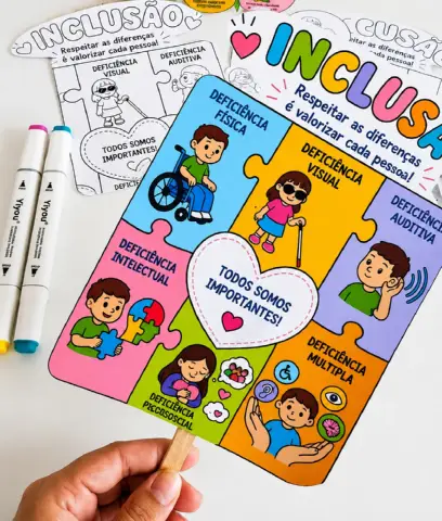 Atividade Interativa da Inclusão - Deficiência Intelectual e Múltipla — amostra 2: Atividade Interativa da Inclusão…