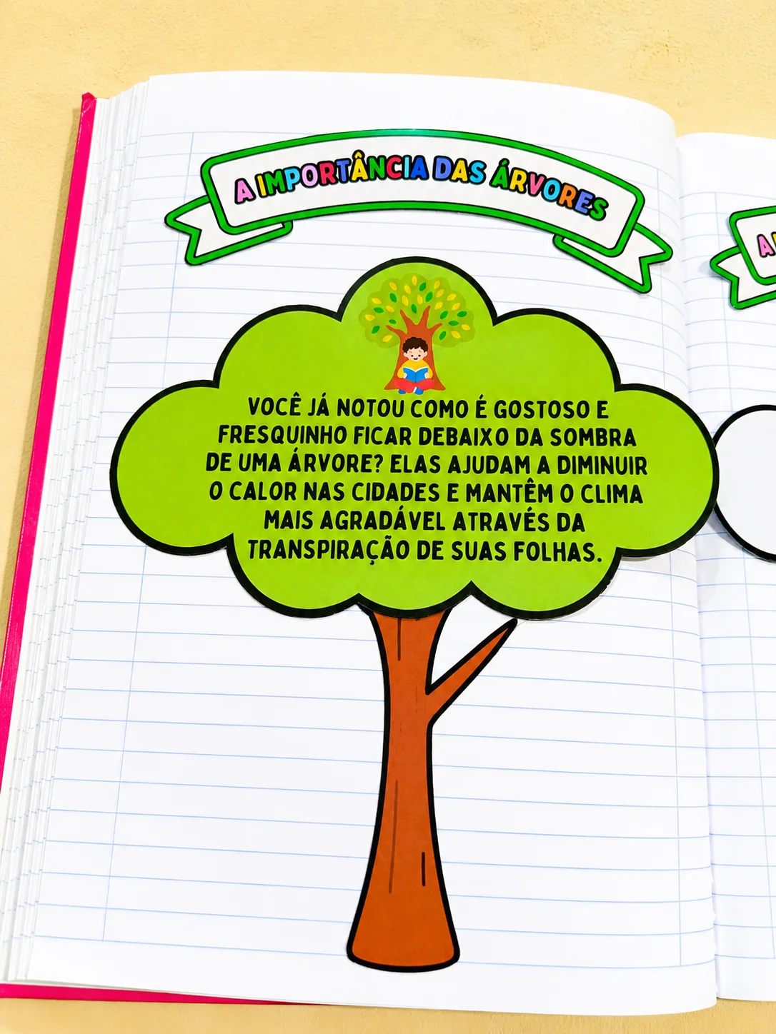 Atividade Interativa – Dia da Árvore — amostra 3: O arquivo apresenta 6 folhagens interativas com informações educativas…