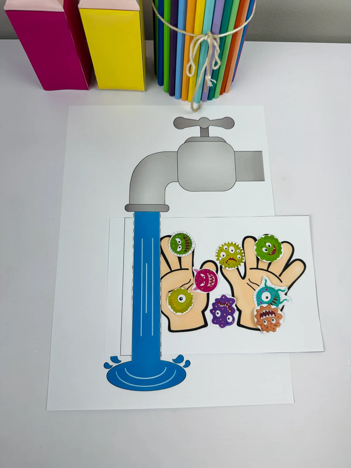 Atividade Interativa Higiene das Mãos | Lavar as Mãos Educação Infantil PDF — amostra 2: Objetivos pedagógicos:
