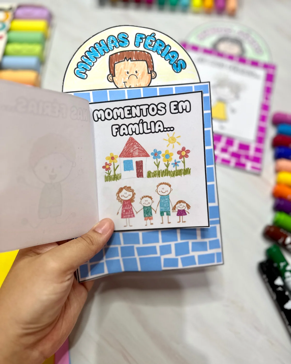 Atividade Interativa – Minhas Férias — História para Educação Infantil: Uma atividade interativa e acolhedora para a…