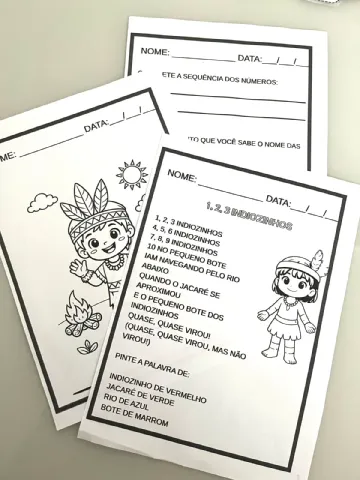 Atividade Interativa Palavra Cantada-Matemática contagem até 10 — amostra 4: ✨ Transforme uma música que as crianças AMAM…