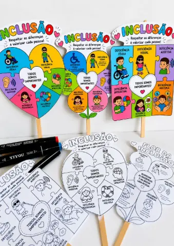 Atividade Interativa para colorir - Inclusão — capa do material