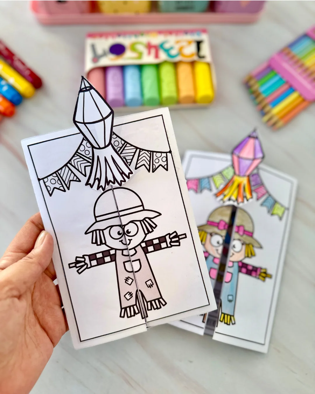 Atividade Lapbook Junino – PDF para Imprimir — amostra 1: O que vem no material