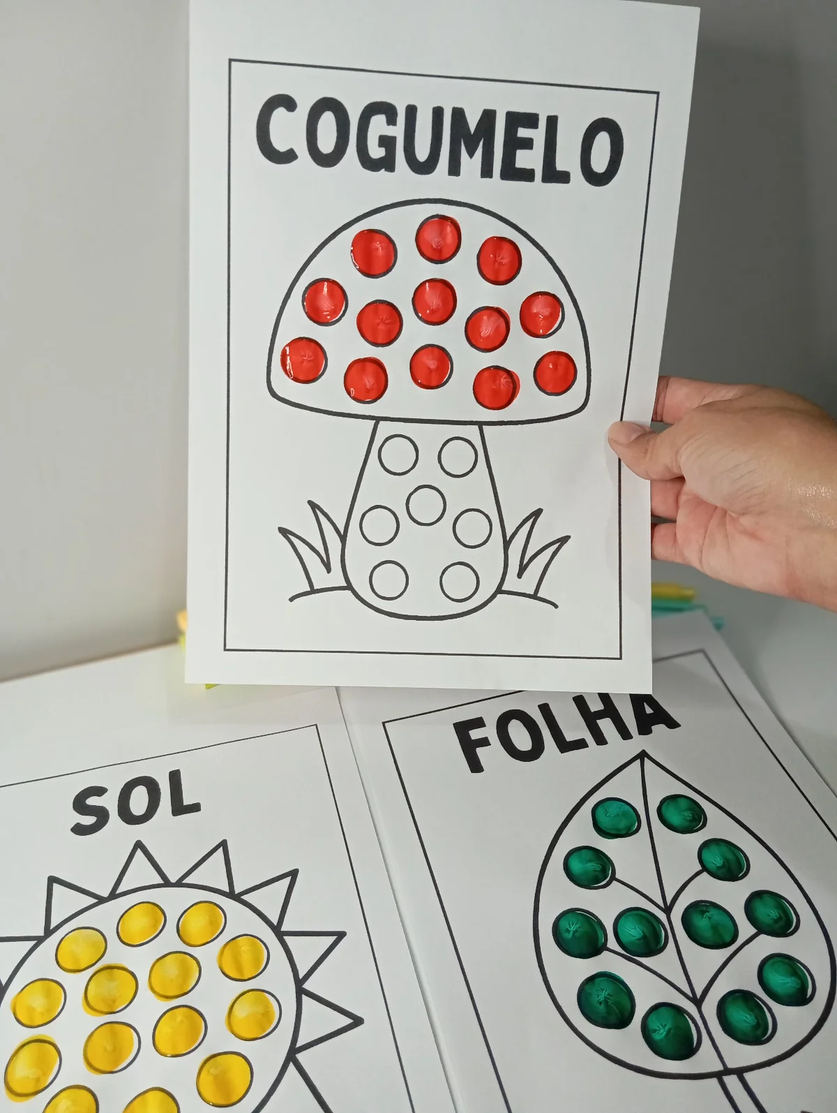 Atividade Lúdica Meio Ambiente Infantil — amostra 3: Atividade criativa que estimula a coordenação motora e a percepção…