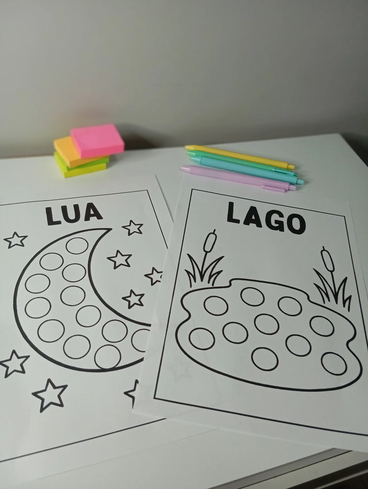 Atividade Lúdica Meio Ambiente Infantil — amostra 5: Atividade criativa que estimula a coordenação motora e a percepção…