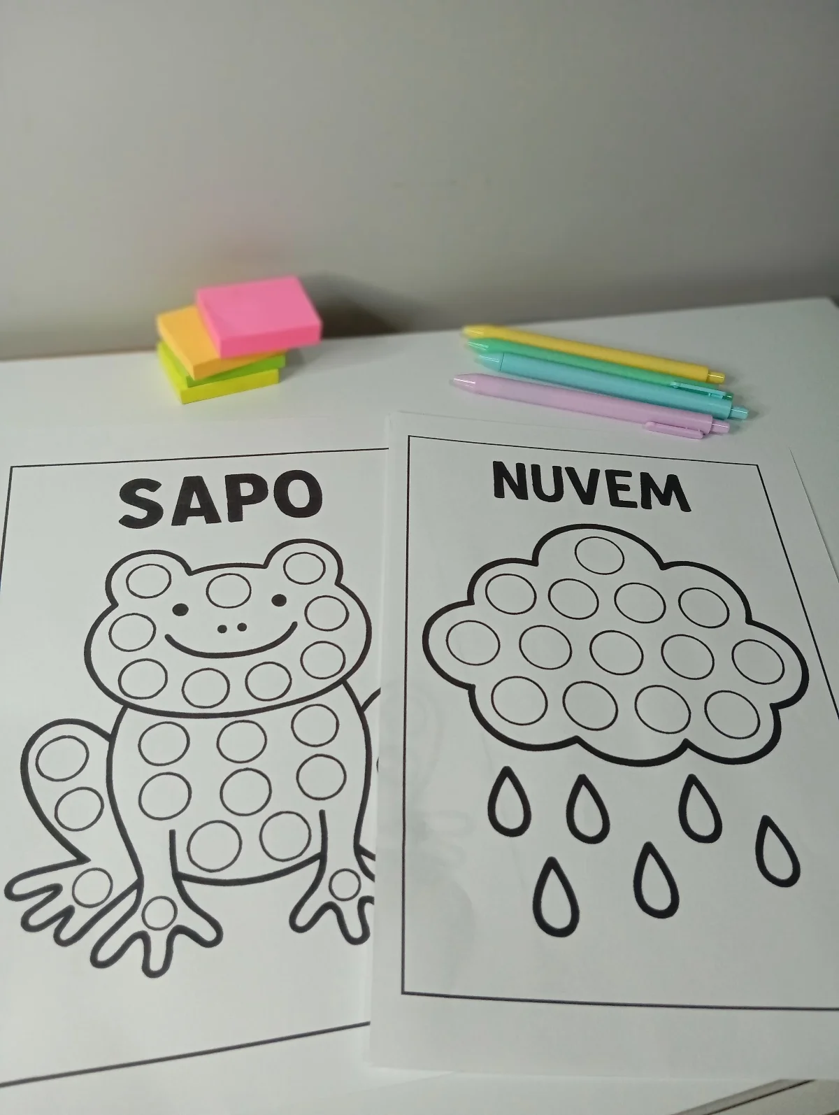 Atividade Lúdica Meio Ambiente Infantil — amostra 6: Atividade criativa que estimula a coordenação motora e a percepção…