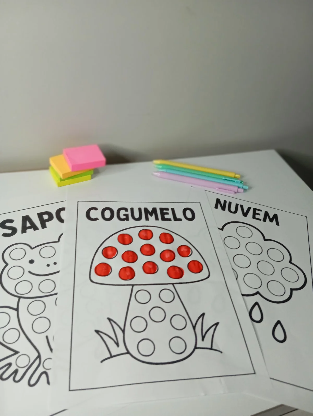 Atividade Lúdica Meio Ambiente Infantil — amostra 7: Atividade criativa que estimula a coordenação motora e a percepção…