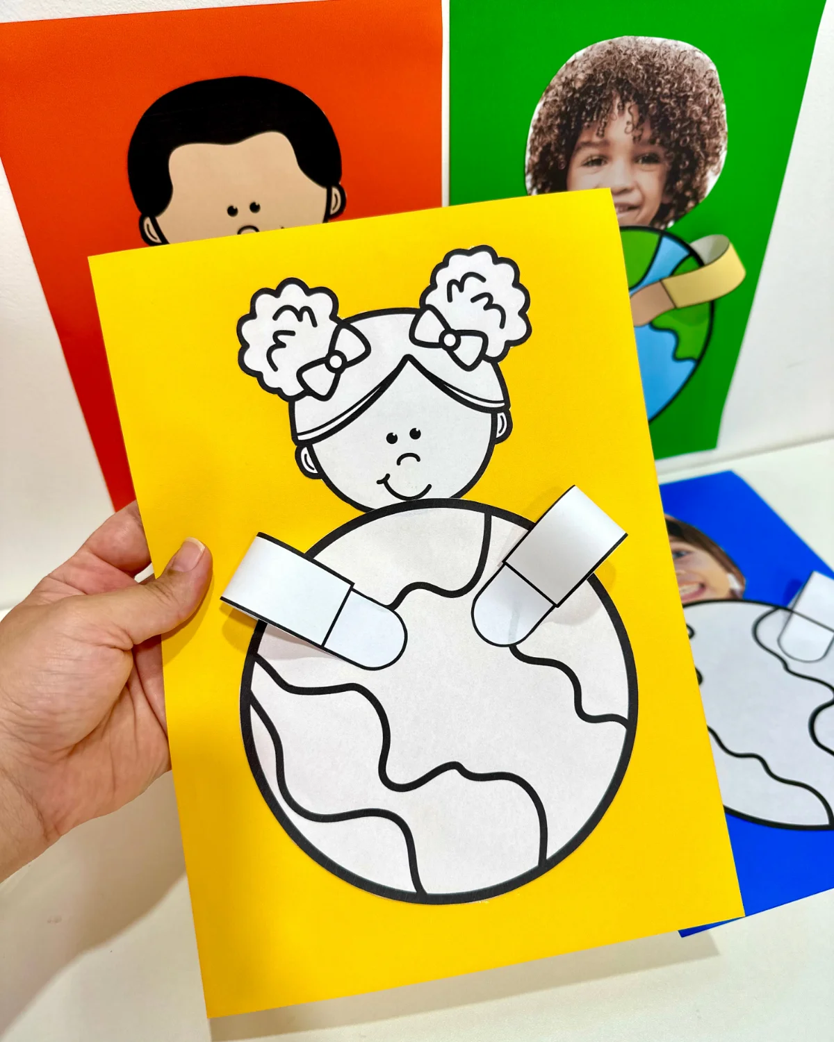 Atividade Meu Planeta – Material Pedagógico — amostra 2: Uma proposta lúdica e personalizada para trabalhar o Dia Mundial…