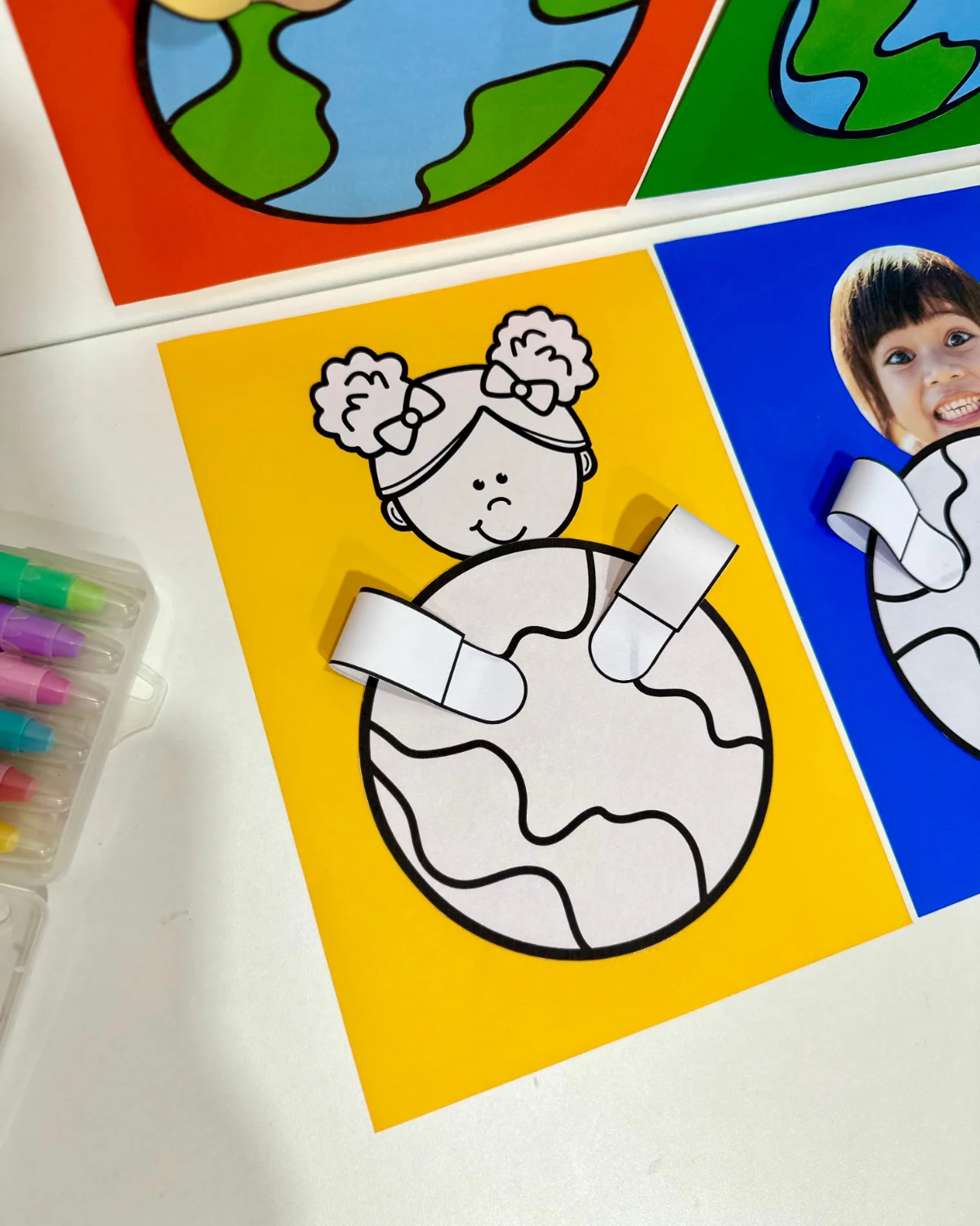 Atividade Meu Planeta – Material Pedagógico — amostra 3: Uma proposta lúdica e personalizada para trabalhar o Dia Mundial…