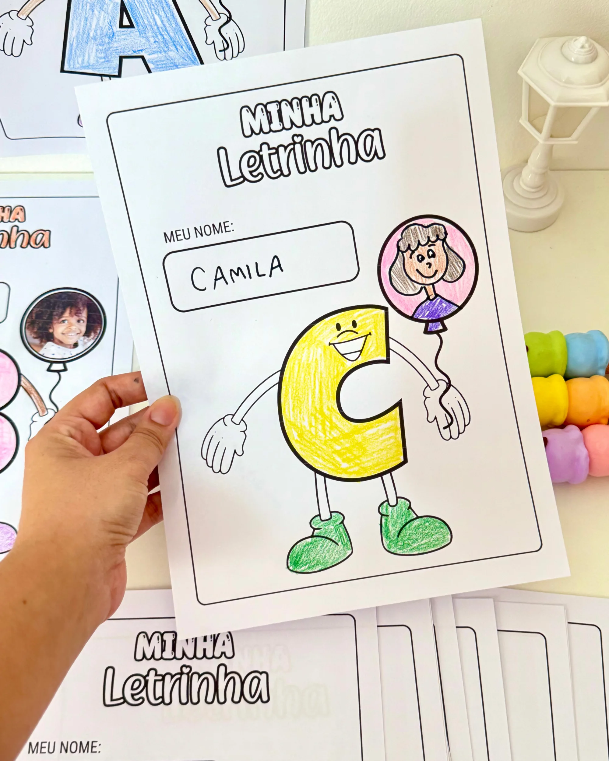 Atividade Minha Letrinha – Nome Próprio na Educação Infantil — amostra 3: Para quem é indicado