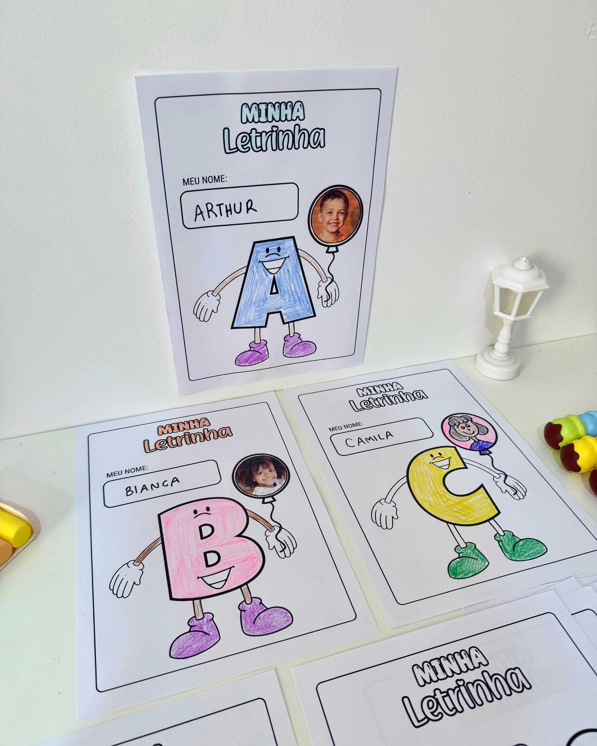 Atividade Minha Letrinha – Nome Próprio na Educação Infantil — amostra 5: Torne o trabalho com o nome próprio mais…