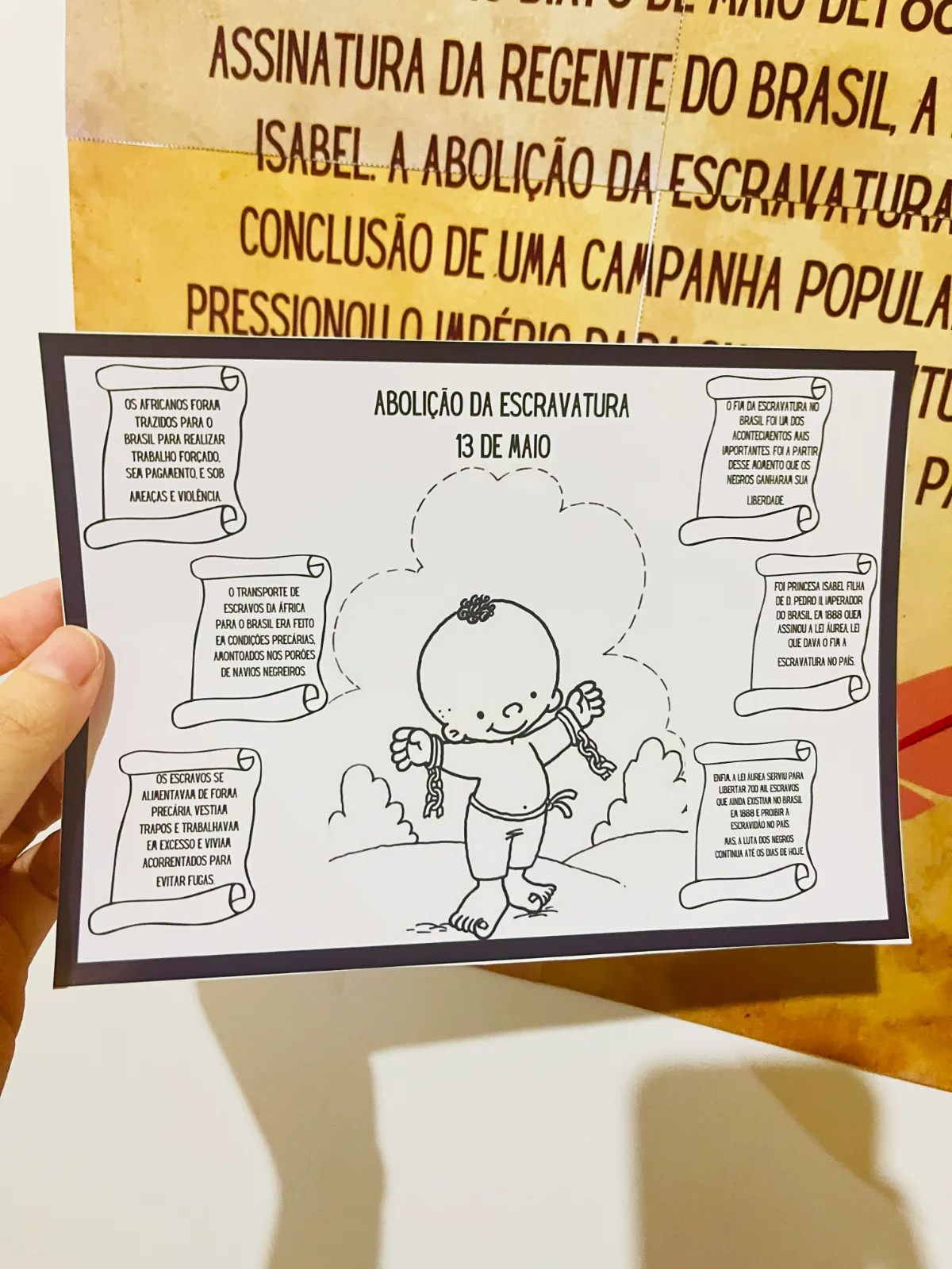 Atividade Pedagógica – Abolição da Escravatura — amostra 1: Sobre o Atividade Pedagógica – Abolição da Escravatura Atividade Pedagógica – Abolição da Escravatura — amostra 1: Sobre o Atividade Pedagógica – Abolição da Escravatura