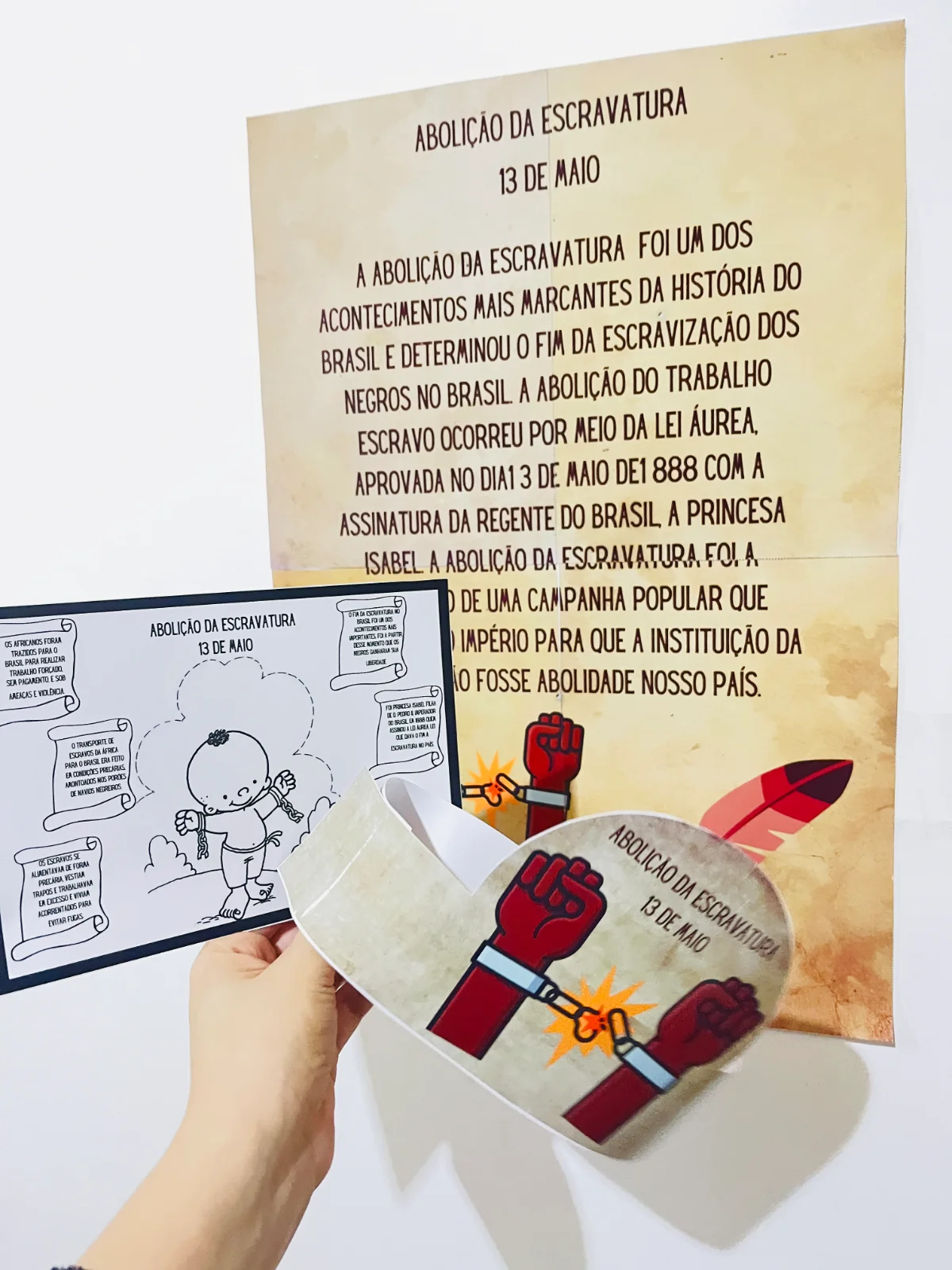 Atividade Pedagógica – Abolição da Escravatura — amostra 6: Ensine história de forma simples, clara e significativa com… Atividade Pedagógica – Abolição da Escravatura — amostra 6: Ensine história de forma simples, clara e significativa com…