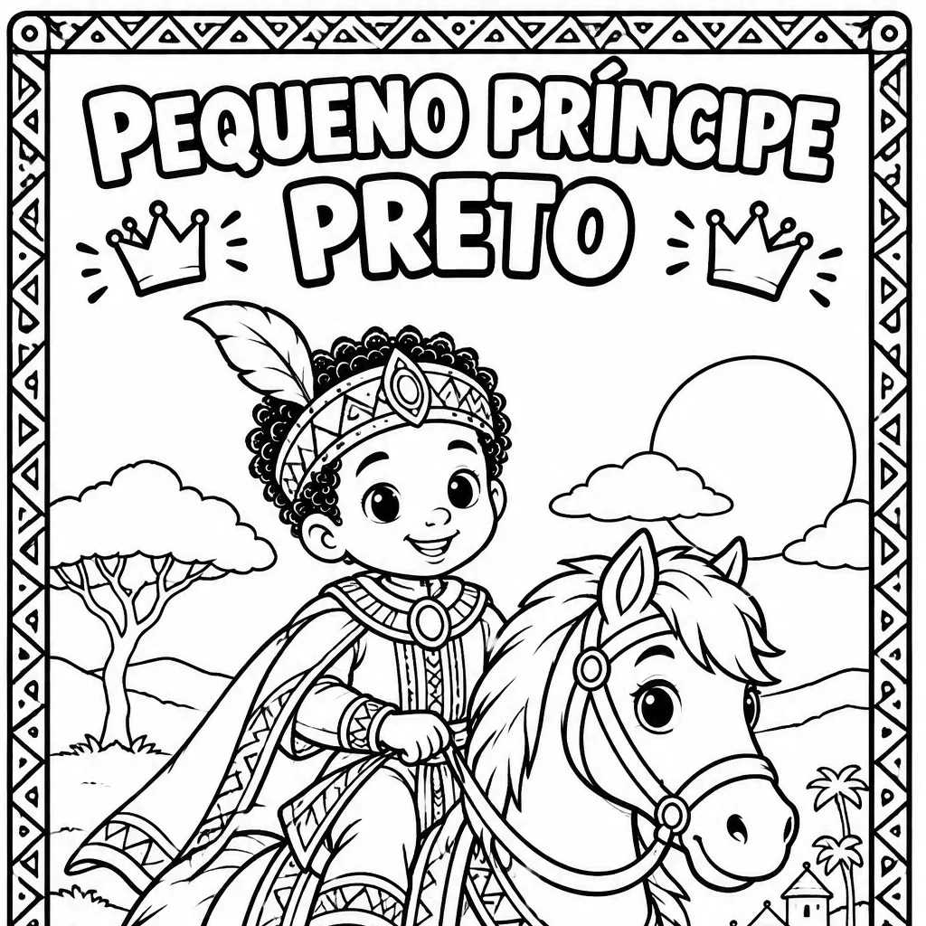 ATIVIDADE PEDAGÓGICA - CONCIÊNCIA NEGRA - PEQUENO PRÍNCIPE PRETO — amostra 6: Poema "O Pequeno Príncipe Preto" , de Marcelo…