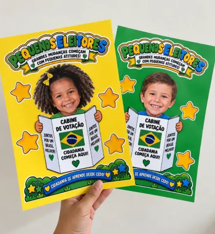 Atividade Pequenos Eleitores | PDF Educação Infantil — capa do material