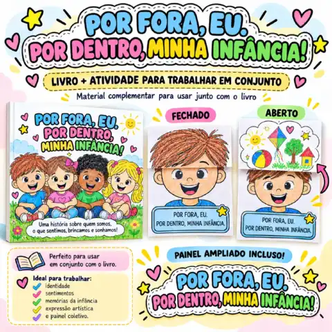 Atividade Por Fora, Eu. Por Dentro, Minha Infância — amostra 3: Uma proposta afetiva e criativa para trabalhar identidade,…