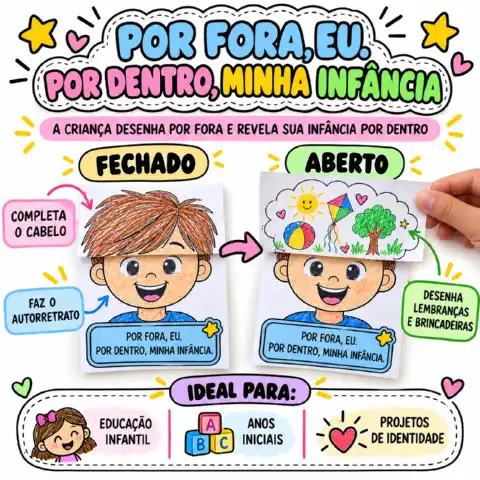 Atividade Por Fora, Eu. Por Dentro, Minha Infância — capa do material