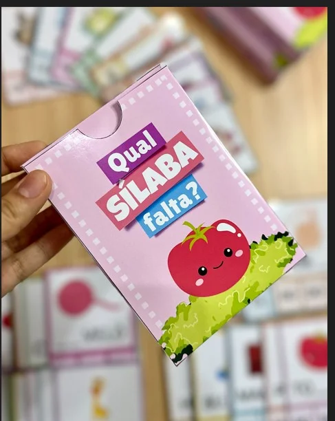 ATIVIDADE QUAL SÍLABA FALTA? - ALFABETIZAÇÃO ENSINO FUNDAMENTAL — amostra 1: O Recurso "Qual Sílaba Falta