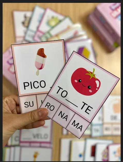 ATIVIDADE QUAL SÍLABA FALTA? - ALFABETIZAÇÃO ENSINO FUNDAMENTAL — amostra 2: O Recurso "Qual Sílaba Falta