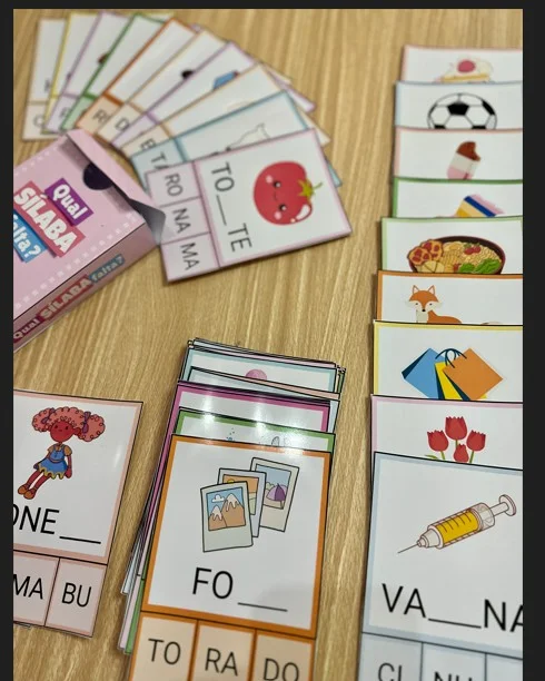 ATIVIDADE QUAL SÍLABA FALTA? - ALFABETIZAÇÃO ENSINO FUNDAMENTAL — amostra 4: O Recurso "Qual Sílaba Falta