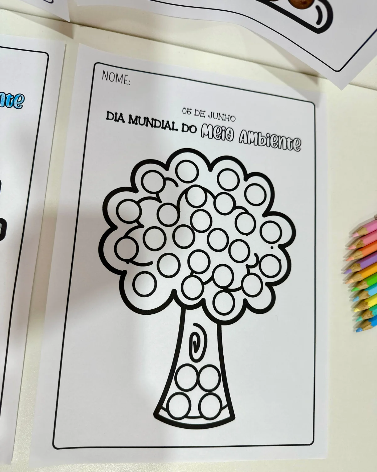 Atividade Sensorial - Meio ambiente – PDF para Imprimir — amostra 3: Formato e entrega Atividade Sensorial - Meio ambiente – PDF para Imprimir — amostra 3: Formato e entrega