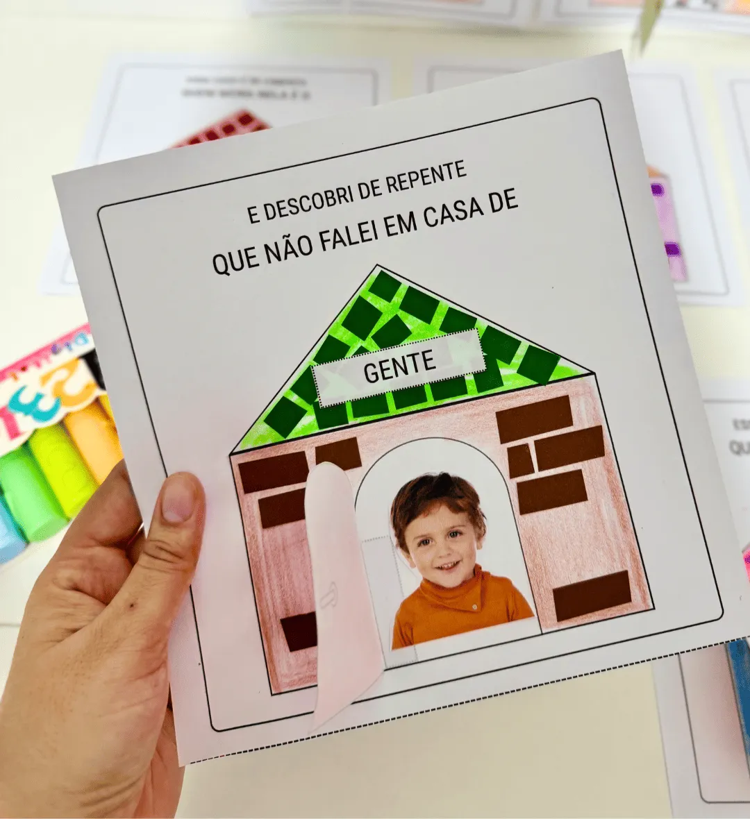 Atividades A Casa e o Seu Dono | PDF Educação Infantil — amostra 2: Atividades interativas com 7 páginas para colorir com…