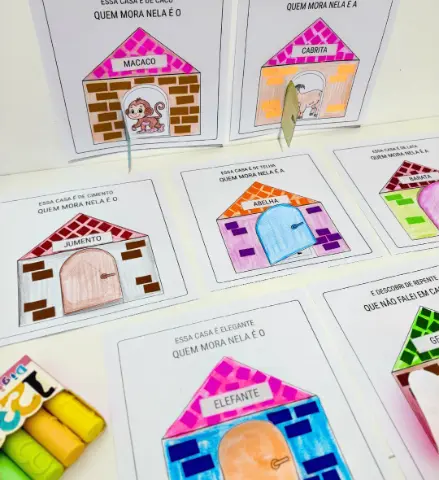 Atividades A Casa e o Seu Dono | PDF Educação Infantil — capa do material