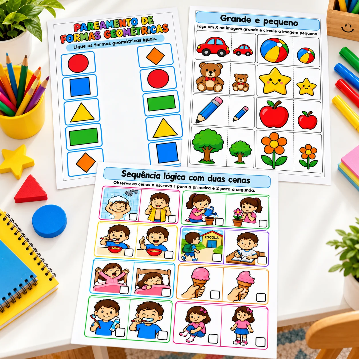 Atividades Adaptadas para Autismo (TEA) – Educação Especial e AEE — amostra 1: Sobre o material