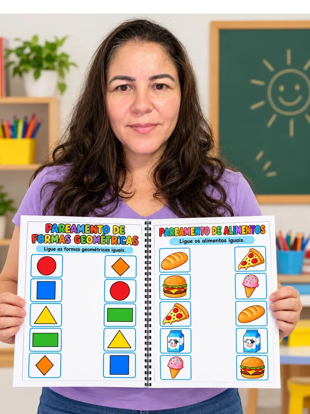 Atividades Adaptadas para Autismo (TEA) – Educação Especial e AEE — amostra 4: Formato do produto