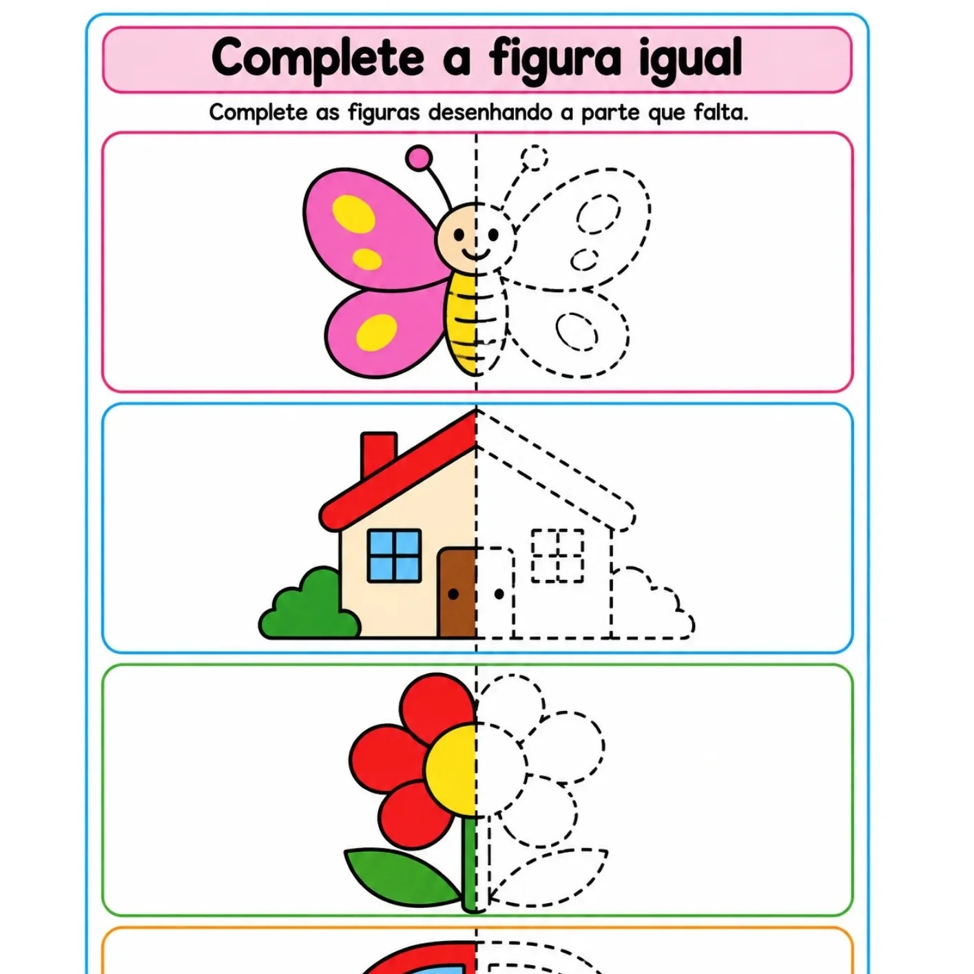 Atividades Adaptadas para Autismo (TEA) – Educação Especial e AEE — amostra 5: Atividades adaptadas para autismo (TEA) com…
