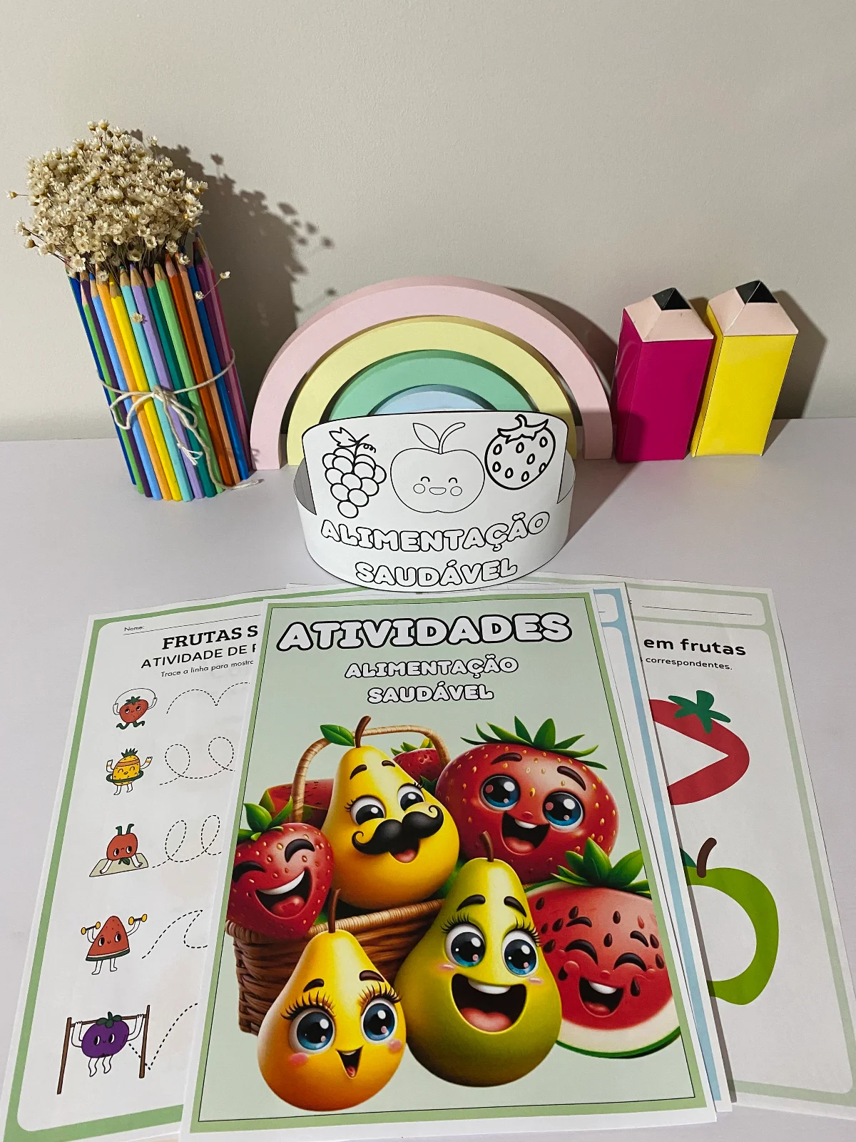 Atividades Alimentação Saudável para Educação Infantil | PDF para Imprimir — amostra 1: Ensine de forma lúdica e divertida…