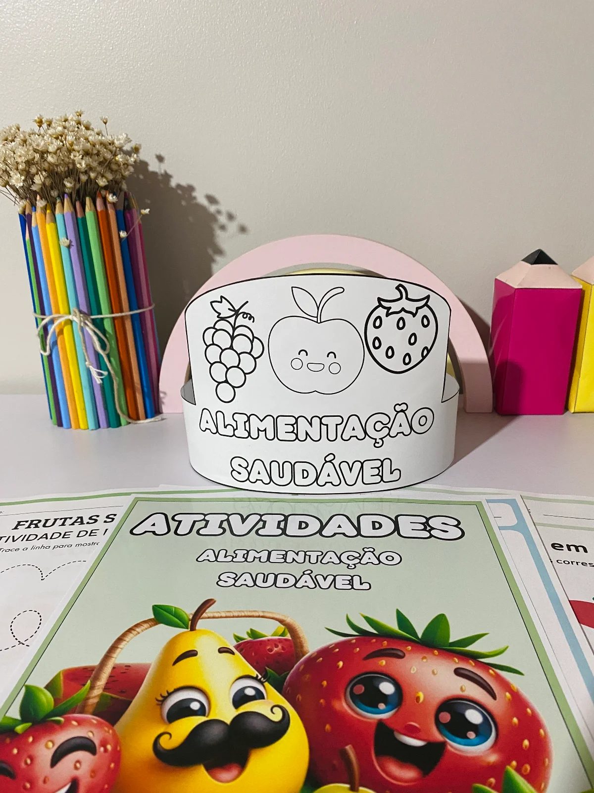 Atividades Alimentação Saudável para Educação Infantil | PDF para Imprimir — amostra 2: Ensine de forma lúdica e divertida…