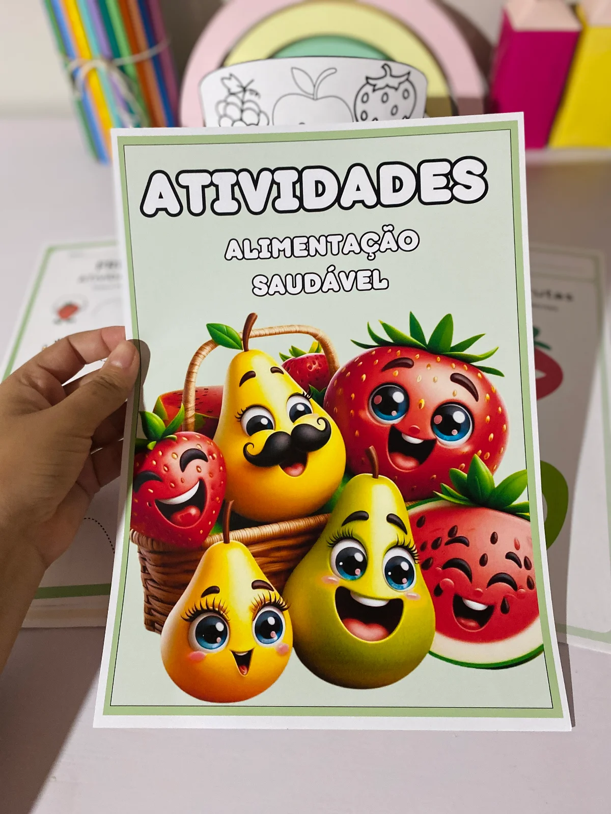 Atividades Alimentação Saudável para Educação Infantil | PDF para Imprimir — amostra 3: Ensine de forma lúdica e divertida…