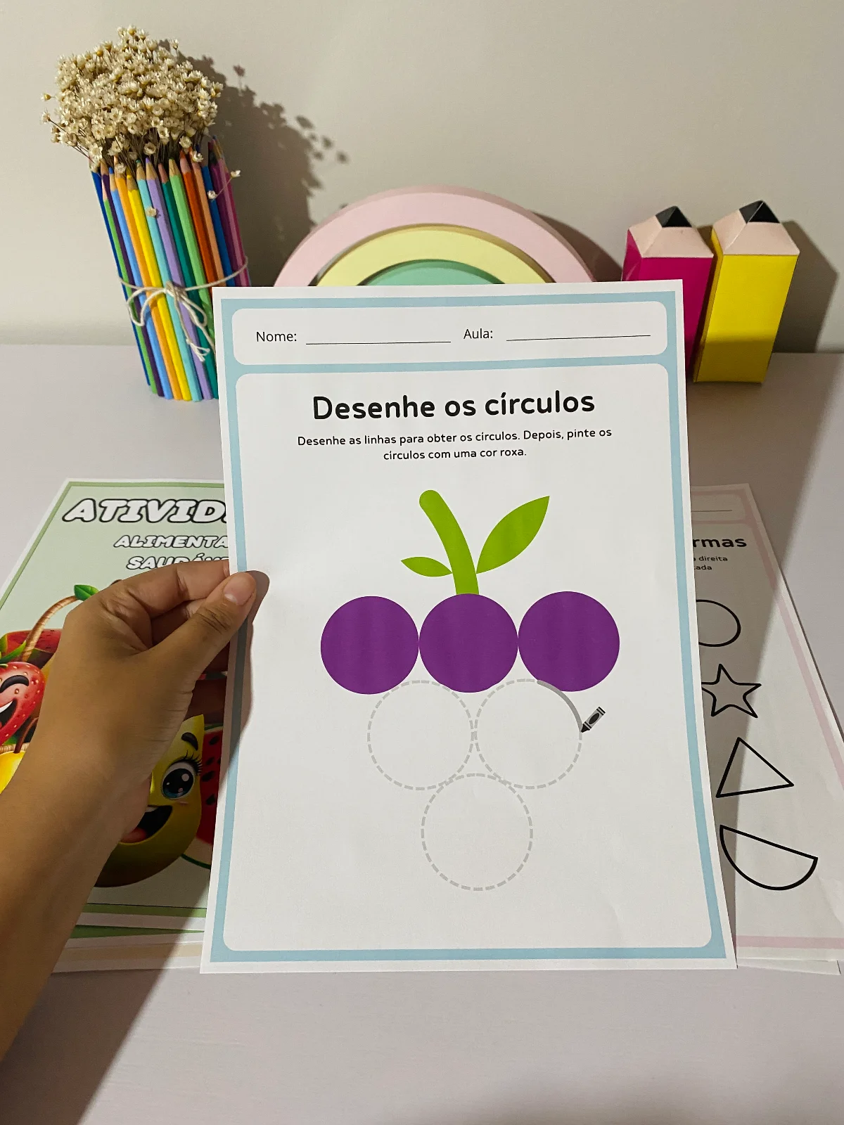 Atividades Alimentação Saudável para Educação Infantil | PDF para Imprimir — amostra 4: Ensine de forma lúdica e divertida…