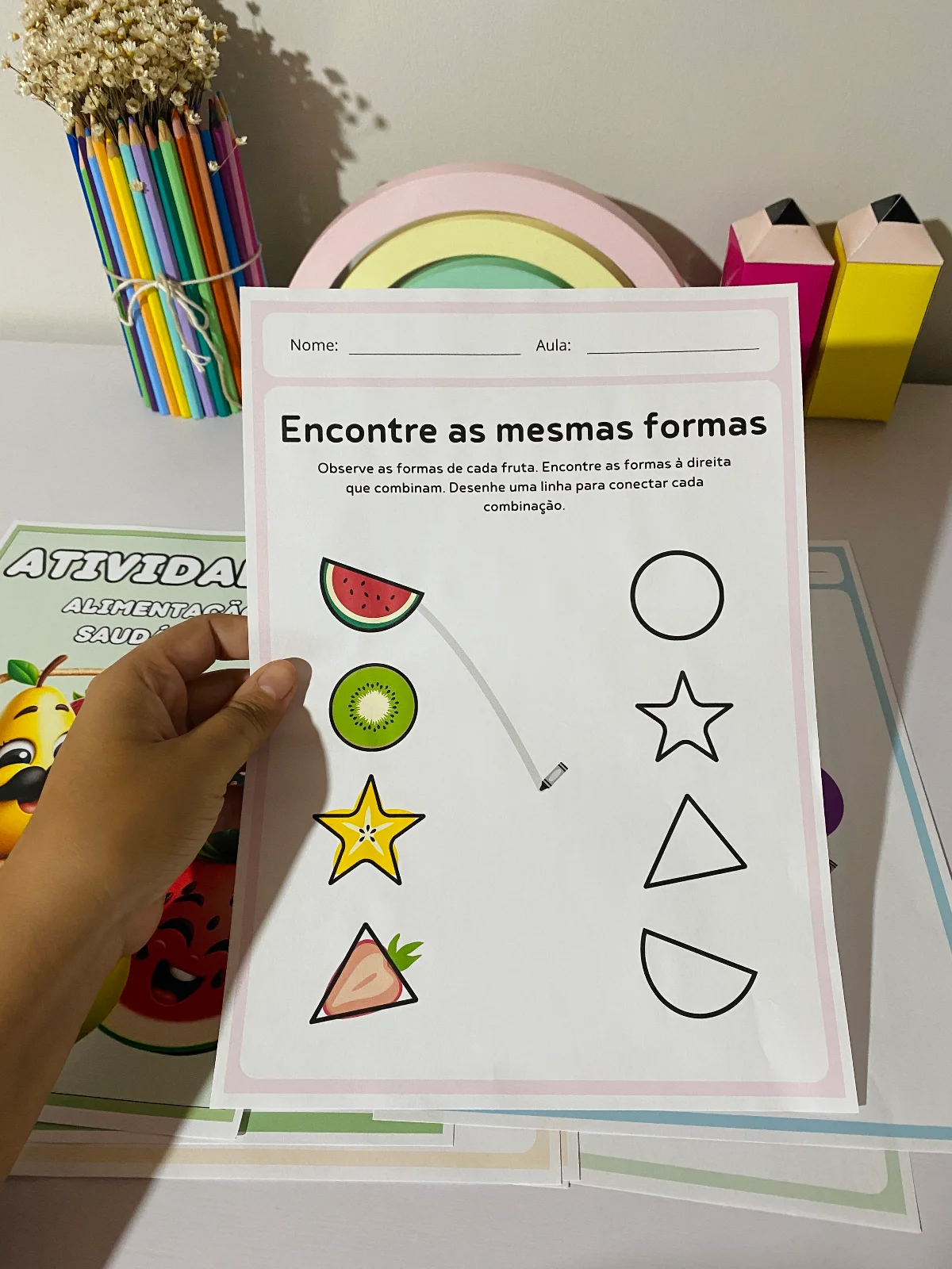 Atividades Alimentação Saudável para Educação Infantil | PDF para Imprimir — amostra 5: Ensine de forma lúdica e divertida…