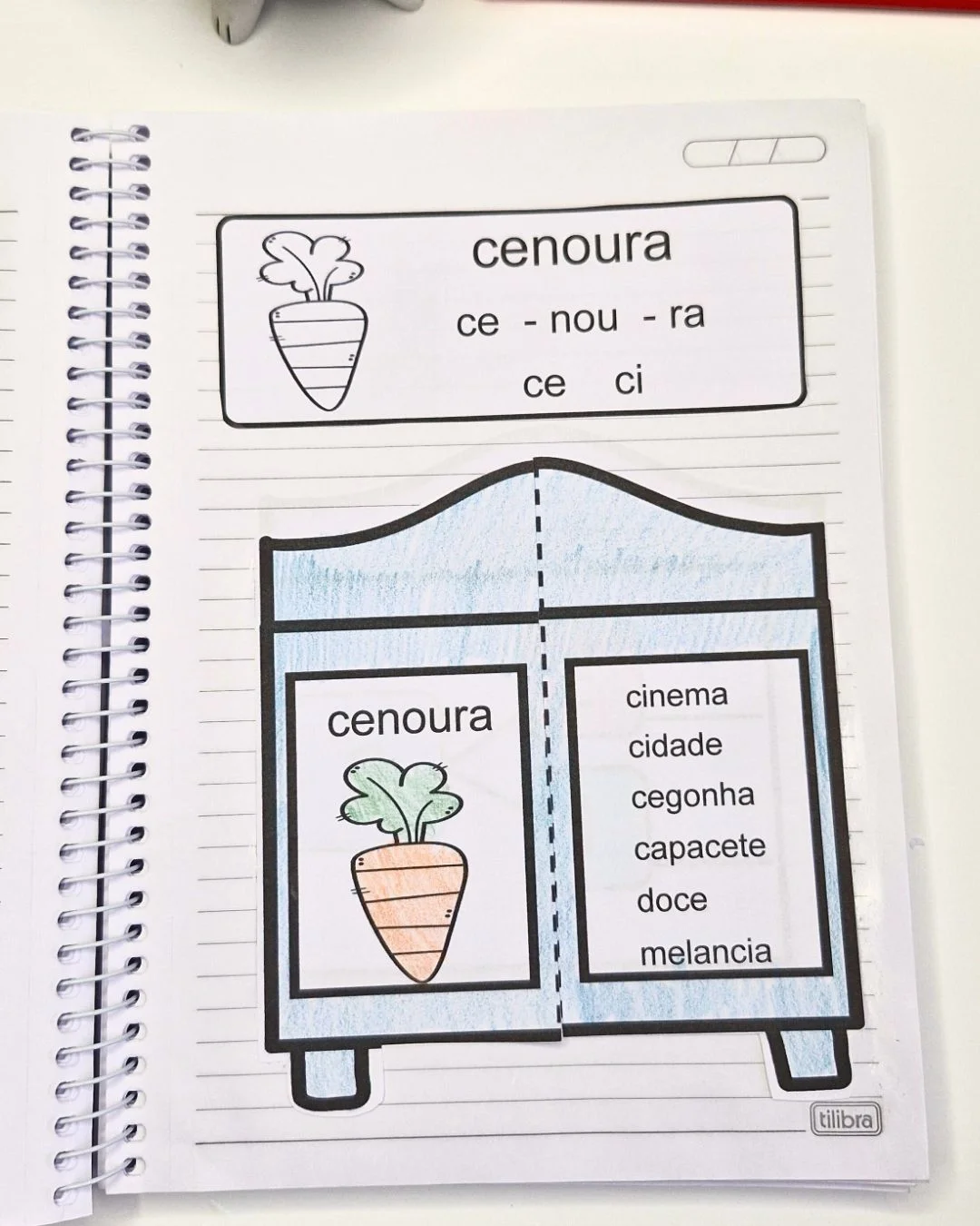 Atividades Armário – Sílabas Complexas — amostra 4: Material pedagógico desenvolvido para fortalecer a alfabetização e o…