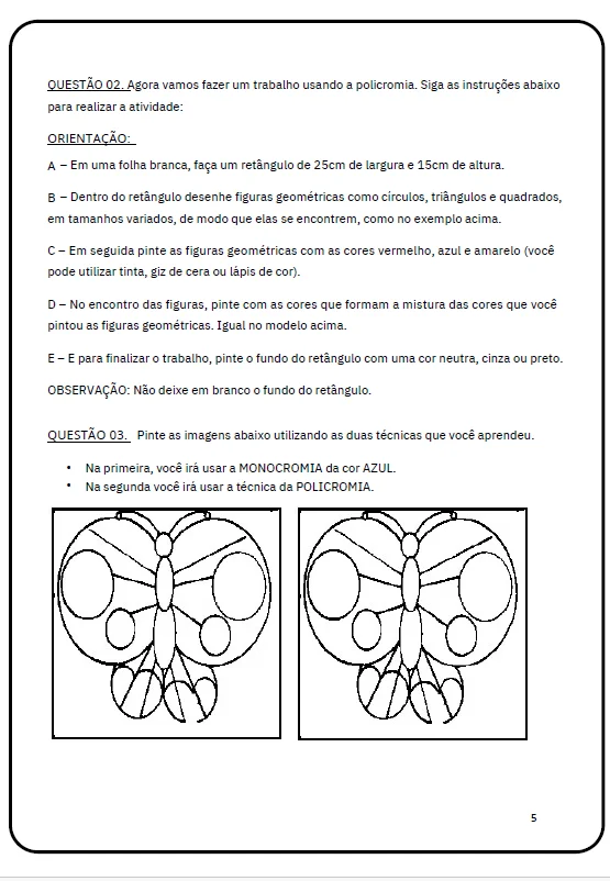ATIVIDADES ARTE | 3º ANO DO ENSINO FUNDAMENTAL 🖌️📚 — amostra 2: Transforme suas aulas de Arte em momentos de descoberta,…