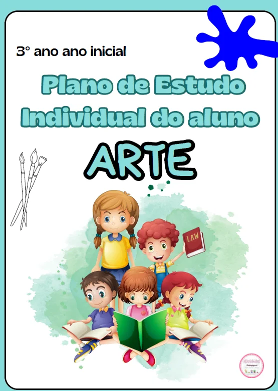 ATIVIDADES ARTE | 3º ANO DO ENSINO FUNDAMENTAL 🖌️📚 — capa do material