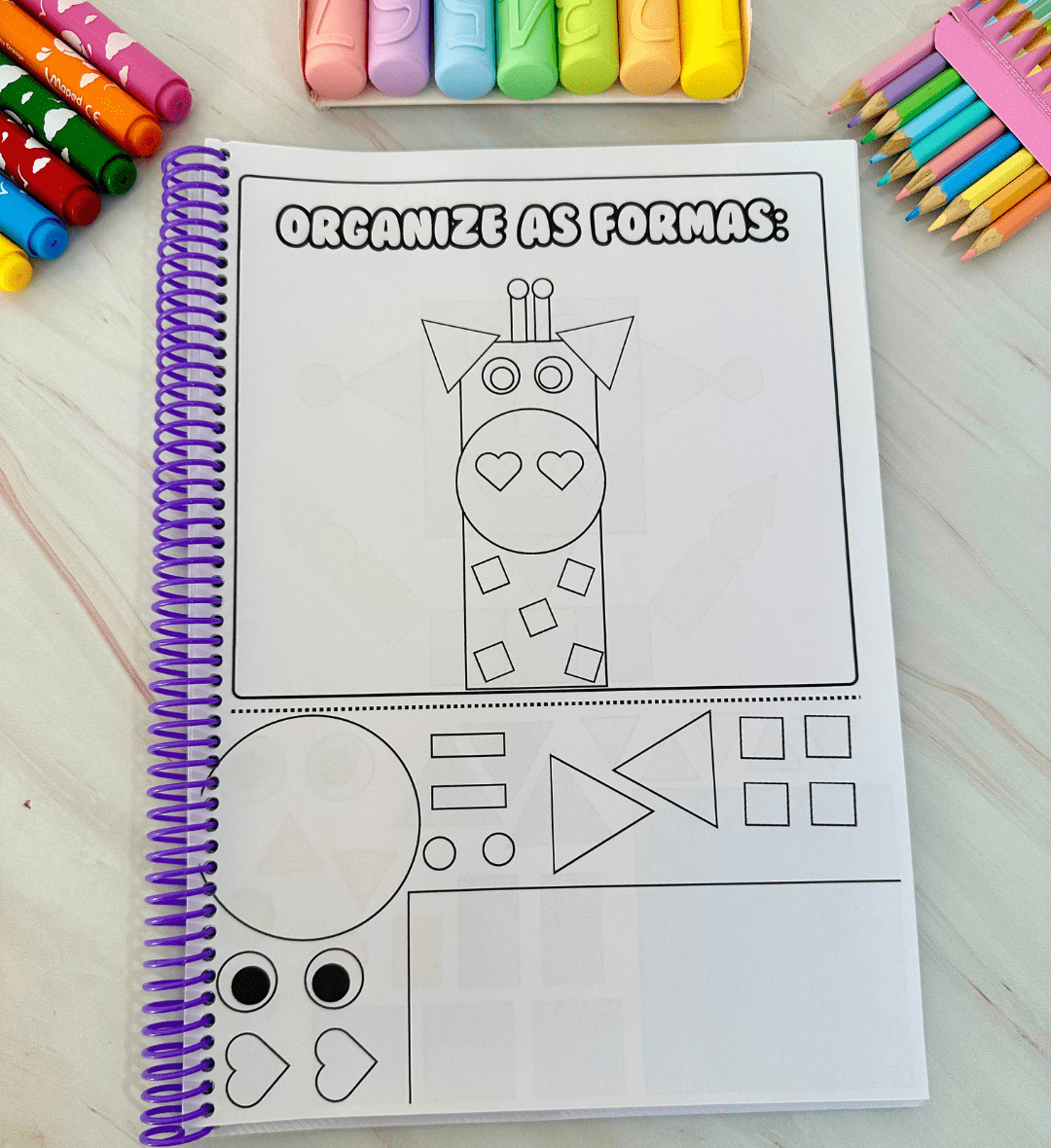Atividades com Formas Geométricas: Organize e Complete Imagens — amostra 5: Para quem é indicado