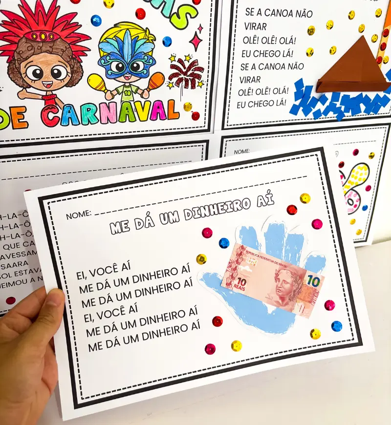 Atividades com Marchinhas de Carnaval: Artes na Educação Infantil — amostra 3: Como usar nas aulas