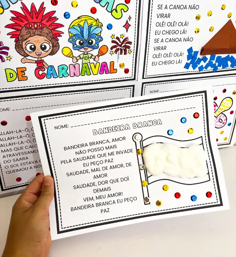 Atividades com Marchinhas de Carnaval: Artes na Educação Infantil — amostra 4: Para quem é indicado