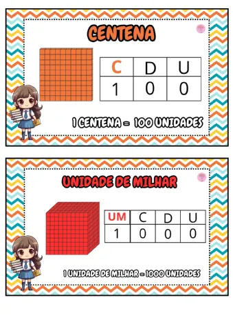 Atividades com Material Dourado – PDF para Imprimir — amostra 4: Atividades de Unidade, Dezena, Centena e Milhar com… Atividades com Material Dourado – PDF para Imprimir — amostra 4: Atividades de Unidade, Dezena, Centena e Milhar com…