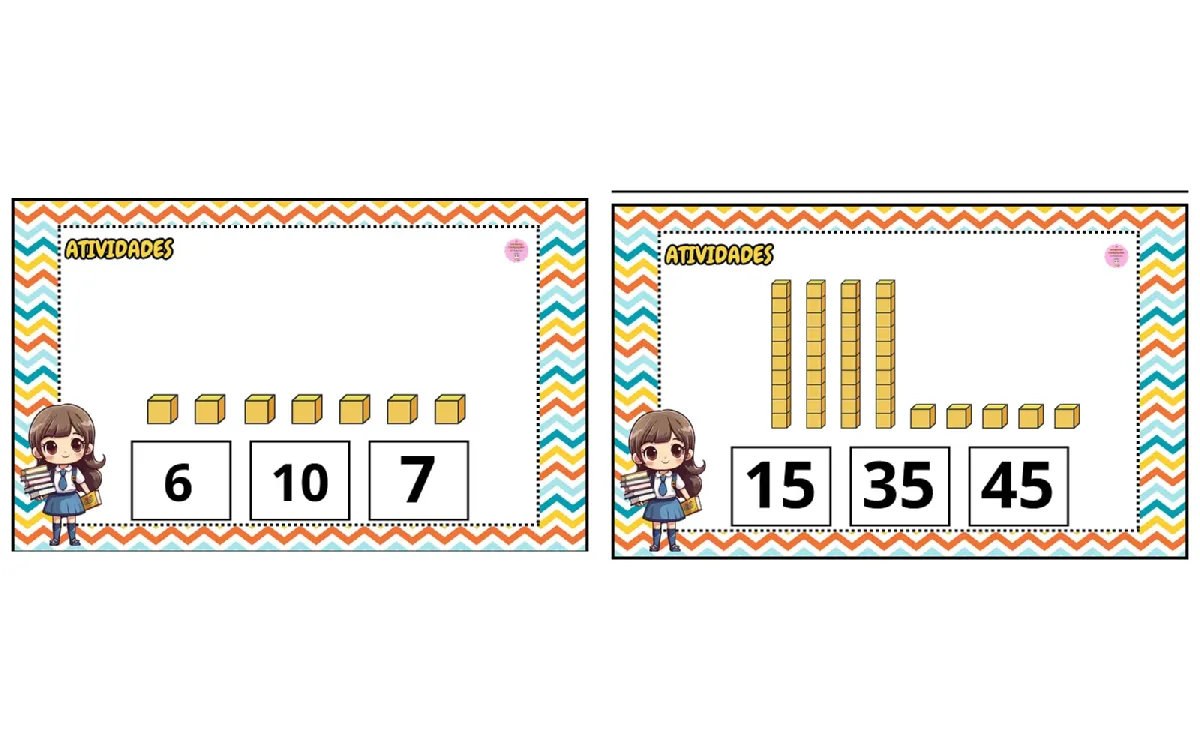 Atividades com Material Dourado – PDF para Imprimir — Matemática para 5º ano: Atividades de Unidade, Dezena, Centena e…