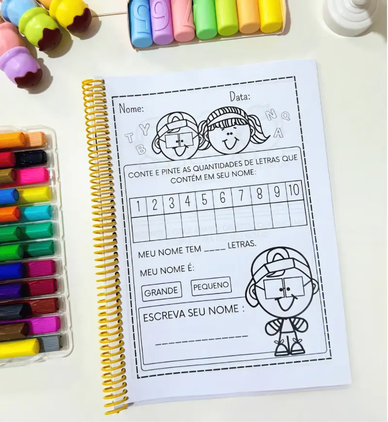 Atividades com Nome Próprio: Apostila para Educação Infantil — amostra 4: Para quem o material é indicado?