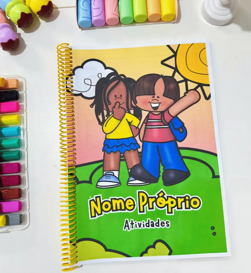 Atividades com Nome Próprio: Apostila para Educação Infantil — capa do material