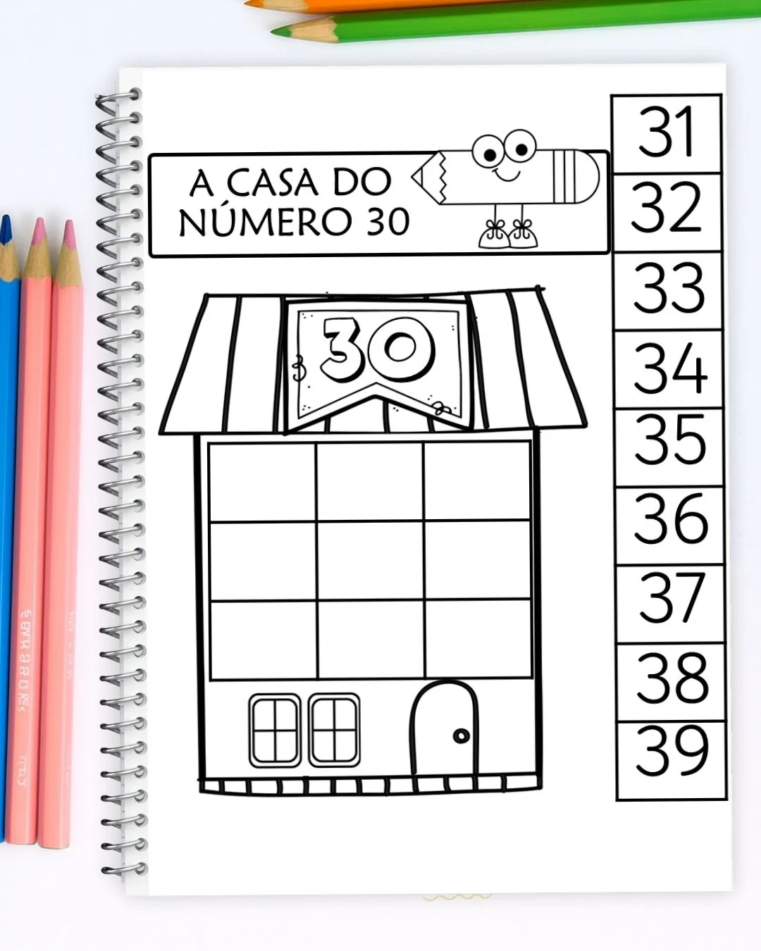 Atividades com Números de 0 a 10 – Educação Infantil — amostra 3: Atividades de matemática para trabalhar os números de 0 a…