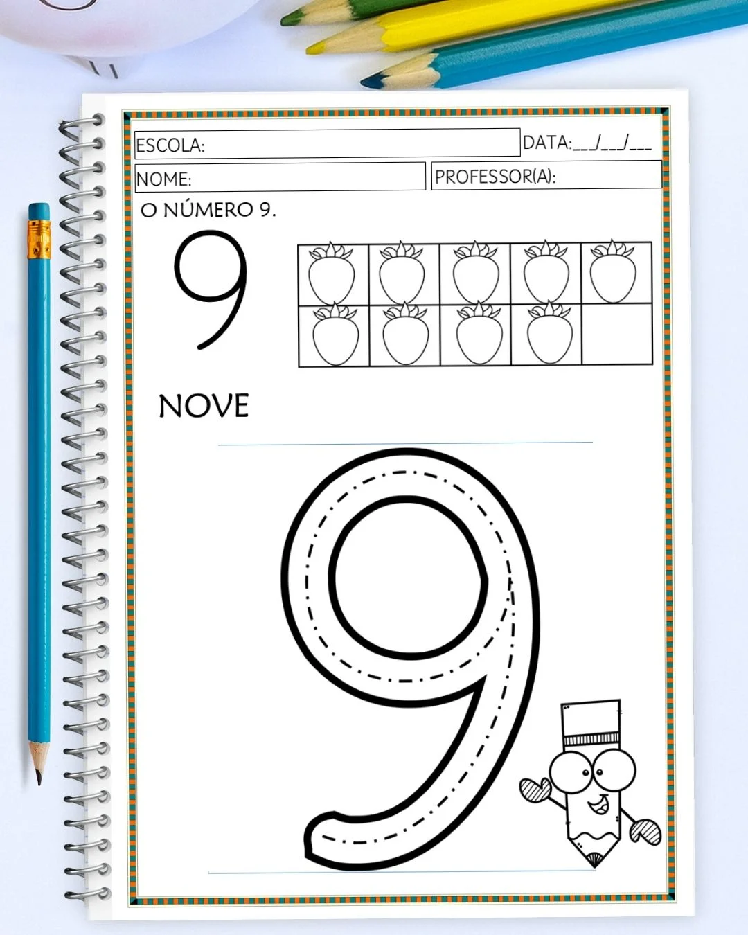 Atividades com Números de 0 a 10 – Educação Infantil — amostra 6: Atividades de matemática para trabalhar os números de 0 a…